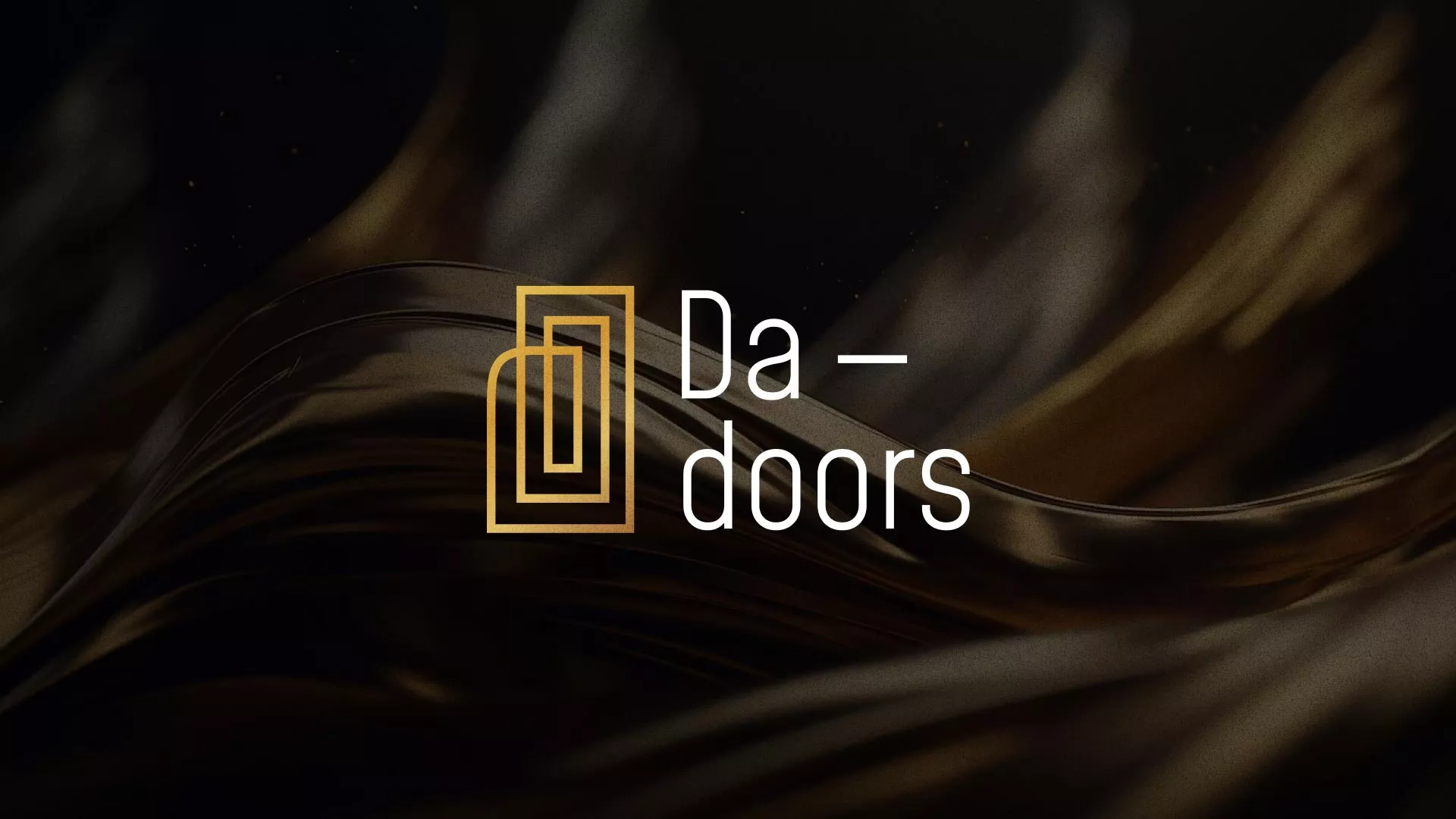 Разработка логотипа для компании «DA-DOORS» в Медыни